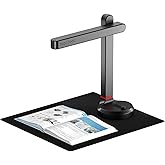NetumScan 13MP Book Document Camera for Teachers with Windows,Mac OS,Linux | Multi-Language OCR Recognition by AI Technology, Foldable &amp; Portable, Real-time Projection, Video Recording, Capture SizeA4