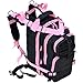 Explorer B3-PinkExplorer Tactical 72 Hours Combat Rucksack 17 Inch Backpack-Black with Pick Stripes, Black with Pink Strips, 17