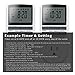 Smart Digital Light Timer with 3-Prong Outlet 7-day Programmable Plug-in Electrical Switch with Anti-theft Random Option, 15A/1800W (1 Pack)