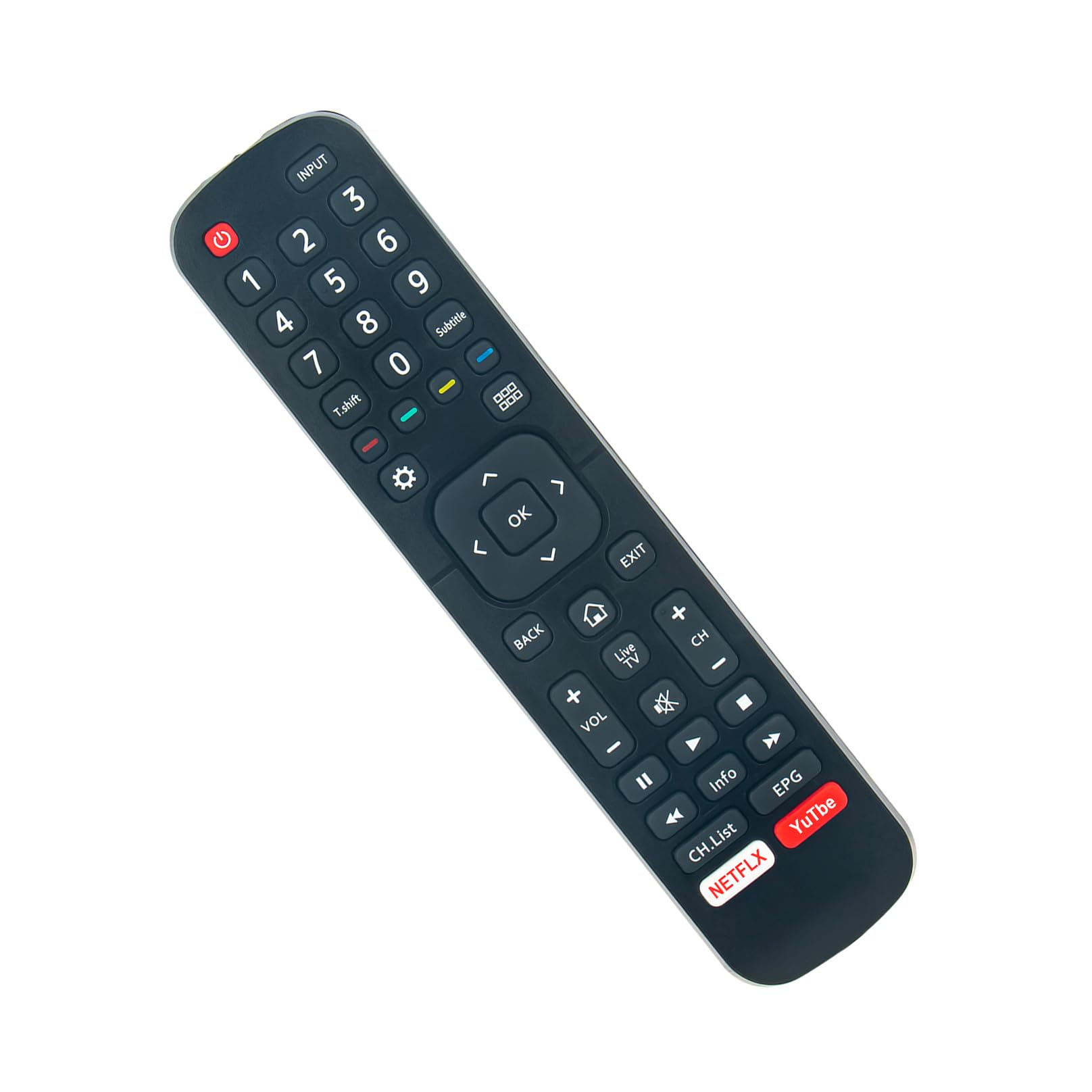 EN2B27V EN2B27DF Replacement Remote Control -VINABTY-fit for VU/DOFFLER Smart LCD TV remote control H40K311