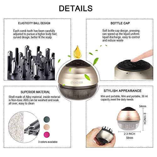 Scalp Applicator Comb,Scalp Massager Hair Growth for Hair Scalp Treatment and Growth, Fluid Comb