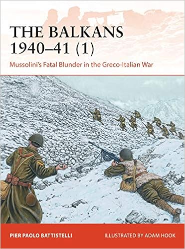Book's Cover of The Balkans 1940–41 (1): Mussolini's Fatal Blunder in the Greco-Italian War (Campaign) Tapa blanda – Ilustrado, 21 enero 2021