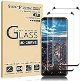 MTBD Galaxy S9 Screen Protector,Full Coverage Tempered Glass[2 Pack][3D Curved] [Anti-Scratch][High Definition] Tempered Glass Screen Protector Suitable for Galaxy S9 (NOT S9 Plus)
