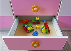Skyscraper Cartoon Shape Soft Rubber Knobs for Kids