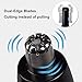 2 in 1 Nose Hair Trimmer, Nose Trimmer, Nose Hair Trimmer for men, Ear Nose Trimmer Rechargeable Nose Hair Remover with Miniature Shaving Head, also works as a Ear Hair Trimmer