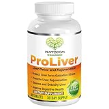 ProLiver: Doctor Recommended Premium Liver Health Formula- #1 Used Liver Detoxification & Rejuvenation Supplement- Milk Thistle, Alpha Lipoic Acid, Quercetin, Selenium, Turmeric- 60 Tablets