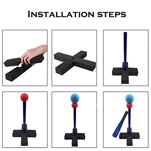 image for Aoneky Mini Foam Tball Set for Toddlers - Carry Bag Included - Best Ba