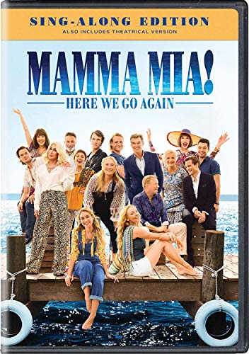 Mamma Mia Here We Go Again DVD