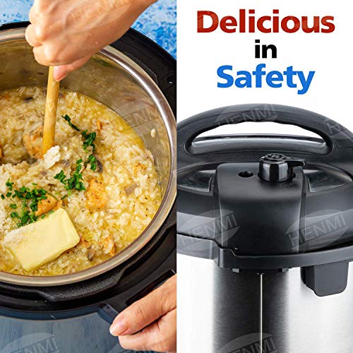 HENMI Steam Release Handle for Instant Pot Duo/Duo Plus Model 3,5,6,8Qt BPA-Free Steam Release Valve Pressure Cooker Replacement Part Accessories with 2 Additional Replacement Float Valve Gaskets