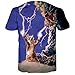 RAISEVERN Unisex 3d Thunder Cat Printed Graphic T-shirts Tees, Medium, Thundercat2