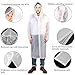 Rain Poncho TINKSKY EVA Reusable Raincoats with Backpack Position, Rain Cape Coat for Men Women, Emergency Poncho