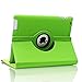 AiSMei Case for 9.7-Inch iPad 5th (2017)/ iPad 6th (2018)/ iPad Air (2015), Rotating Protective Case Cover w/Auto Wake/Sleep Function,Green