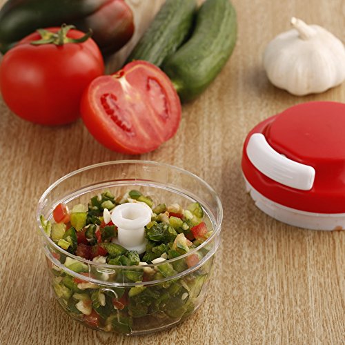 Kitchen Food Chopper Dicer Slicer Meat Cutter Mixer Salad Crusher Gadget