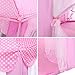 Sherosa Kids Indoor Princess Castle Play Tent - Outdoor Large Children Playhouse with LED Star Lights Presents For Child Toddlers Pink