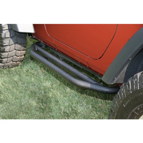 Rugged Ridge 11504.21 RRC Textured Black Side Armor - Pair