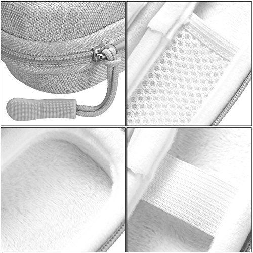 Bememo Hard Case EVA Travel Case Bag Storage Organizer for Flawless Women's Painless Hair Remover, Charging Cables, Wired Earphones USB Cables and Memory Cards