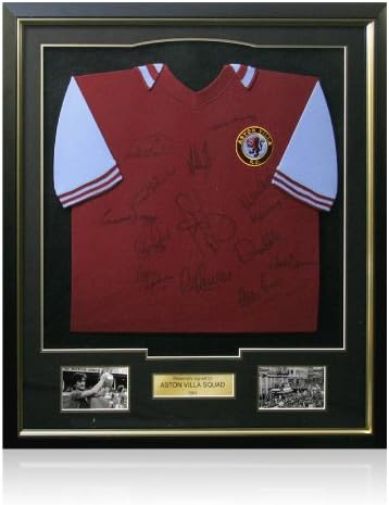 aston villa signed shirt