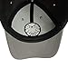 Captain Hat Embroidery Logo Hats Size Adjustable Cap Baseball Cosplay Costume Accessory Gray