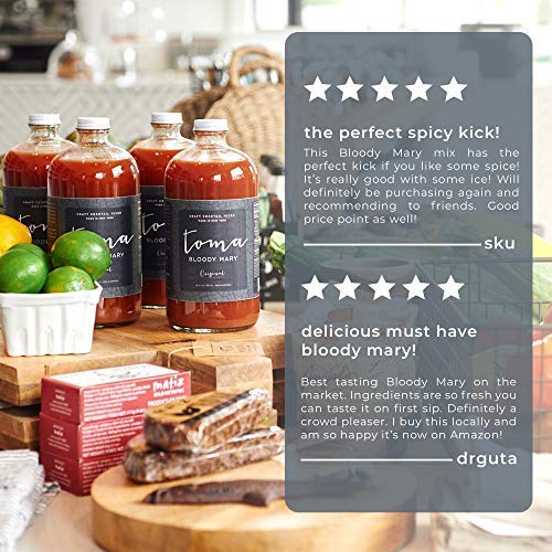 Bloody Mary Mix Variety Pack Original and Horseradish, Gluten Free