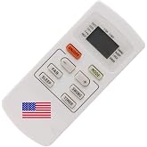 Replacement Remote Control for AIR-CON YX1FF ACZEM4H4R12 ACZEM4H4R18 ACZEM4H4R24 ACZEM4C4R09 AC Air Conditioner