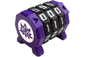 STORKY MTG Life Counter, 000-999 Range 3 Ring Wheel Counter Health Tracker EDH Damage, Life Counter Dial Game for Board Game, RPG TGG Card Games, Poke, YGO