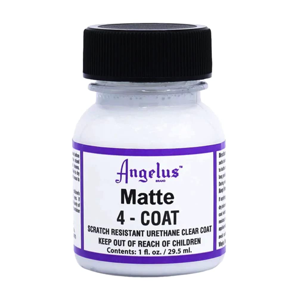 Angelus 4-Coat Finisher, 1 Ounce Bottle, Matte (902-01-000) — image 1