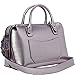 GUESS Women's Liya Satchel Pewter Handbag