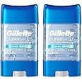 Gillette Antiperspirant and Deodorant for Men, Clear Gel, Cool Wave Scent, 2.85 oz (Pack of 2)