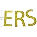 Cheers & Beers Banner Gold Glitter Garland Sign - Birthday Party Decorations - Wedding, Bachelorette, Bridal Shower, Engagement Party Decor