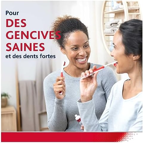 Dentifrice Complete Protection Fraîcheur Intense, 8 Bénéfices, Contre le Saignement Occasionnel des Gencives, Format Bitube (2 x 75 ml)