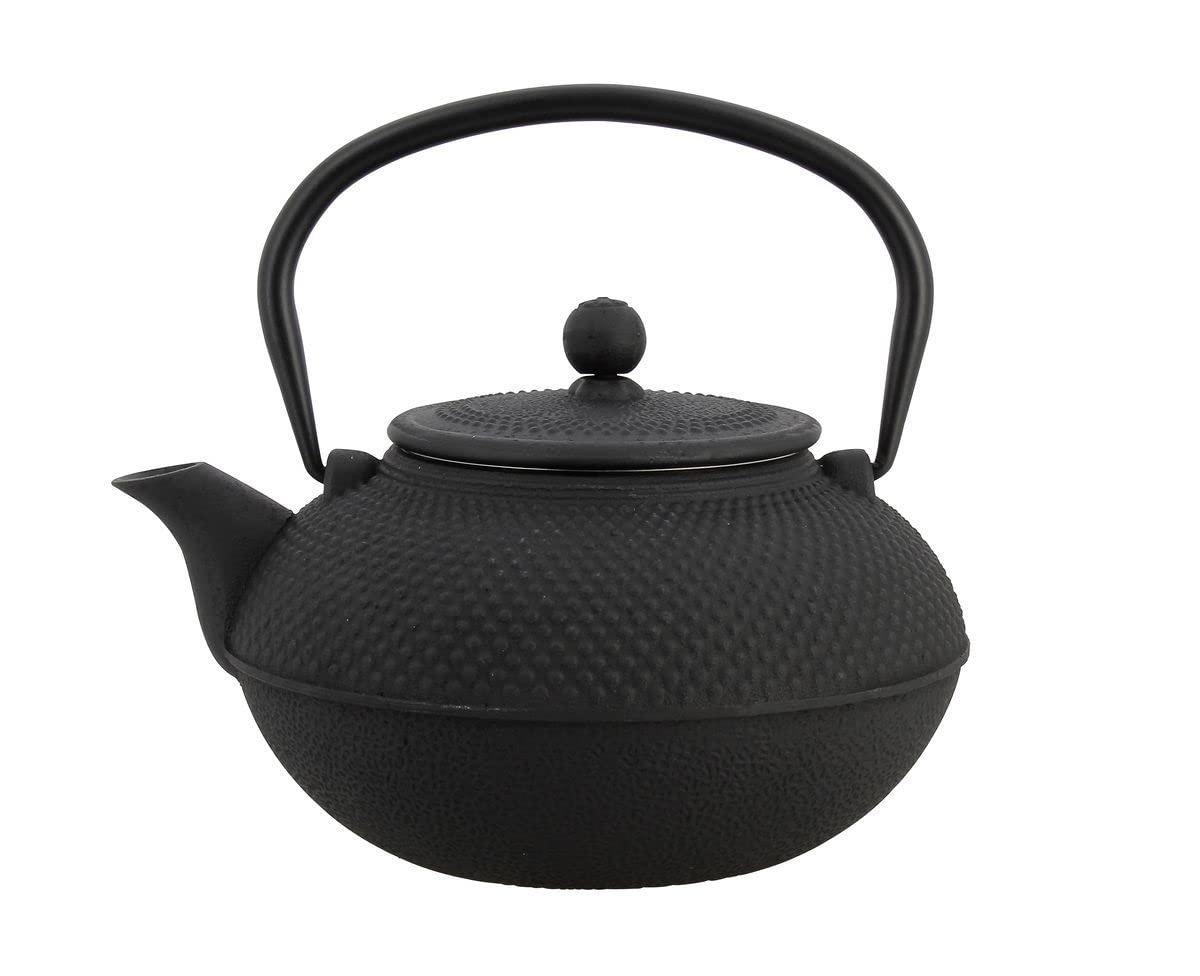 TheKitchenette - Cast Iron teapot, 1.5 litres, Diameter 18 x 17 x 11 cm