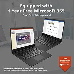 HP 2022 Stream 14" HD BrightView Laptop, Intel