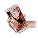 Galaxy Note 8 Case Bling,Shinetop Luxury Diamond Glitter Crystal Rhinestone Soft TPU Rubber Bumper Mirror Makeup Case Cover with 360 Degree Ring Stand Holder for Samsung Galaxy Note 8 2017-Rose Gold
