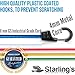 Starling's Bungee Cords with Hooks – Heavy Duty Bungie Straps Assortment Set of 24 100% Latex – Elastic Stretch Cord, Pull Ropes for Motorcycle Truck Car Trailer Camper Bike W/Bungees Ball-Canopy Tie