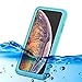 iPhone Xs Max Waterproof Case Support Wireless Charging iPhone Xs Max Waterproof Shockproof Dirt-Proof Full-Body Rugged Cover with Built-in Screen Protector for Apple iPhone Xs Max 6.5 inch
