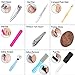 Professional Foot File, Foot Care 12 in 1 Pedicure Tools Pedicure Kit Foot Rasp and Callus Remover Stainless Steel Pedicure sets for Cracked, Dead Skin Cells, Home Pedicure