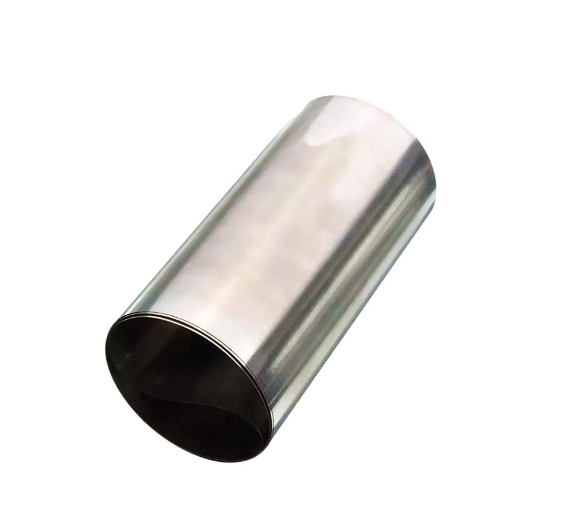 Silver Stainless Steel Fine Plate Sheet Foil 0.1x100x1000mm