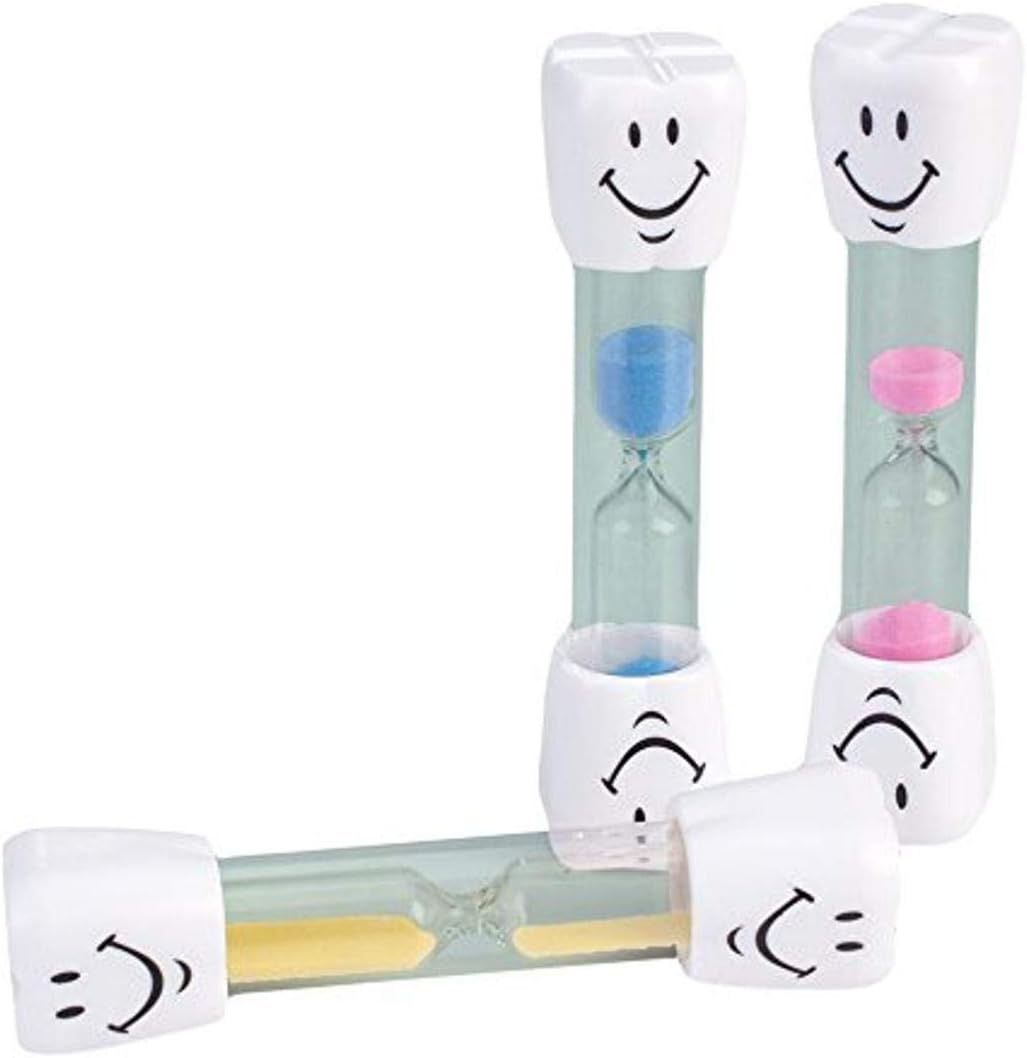 Practicon1016733 Happy Molar Sand Timers, 2 minutes (Pack of 40)