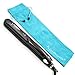 Kissbeauty MCH Professional Wet/dry Steam Flat Iron, Tourmaline Ceramic Vapor Heater Salon Hair Straightening Irons,Hair Styling Tools with Locking Switch Heat Up Fast Steam Hair Straightener Black