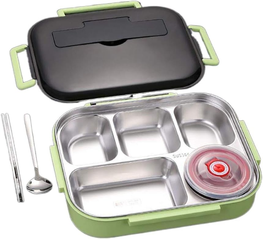 Leakproof lunch box, stainless steel food insulation