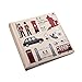 ARPAN 6x4'' Large Slip In Case Memo Photo Album for 200 Photos Vintage Travel Memories Album (London Icons Design)