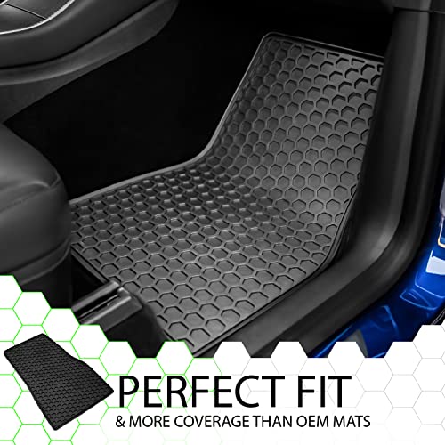 Tesla Model Y Floor Mats 2022 2021 All Weather Waterproof