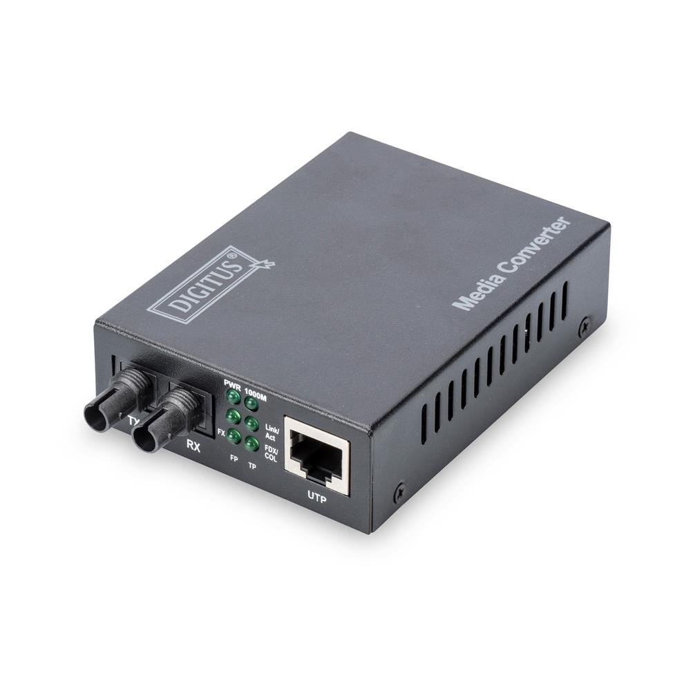 Gigabit Media Converter, Rj45 / St