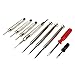 Watch Jewelry Repair Tool Kit, TFSeven Professional 16Pcs Repair Tool Set with Back Opener Band Pin Strap Link Remover with Hammer Screwdrivers Wrench Cutter Spring Bar for Men Women Kids Wristwatch