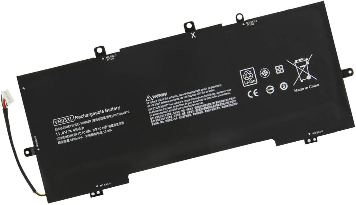 Uniamy VR03XL 816497-1C1 Replacement Battery For Envy 13" 13-D023TU 13-D024TU 13-D025TU 13-D046TU 13-D051TU 13-D056TU Pavilion 13-D 13-D000 13-D000NG