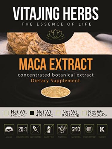 Maca Root 20:1 Extract Powder (4oz / 114g)
