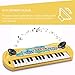 AIMEDYOU Kids Keyboard, 32 Keys Kids Piano Portable Electronic Musical Instrument Multi-Function Music Keyboard Piano for Kids Early Learning Educational Toy Birthday Xmas Day Gifts (White)