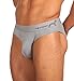 Obviously Apparel Basics Collection - AnatoMAX Hipster Brief - Gray - Large