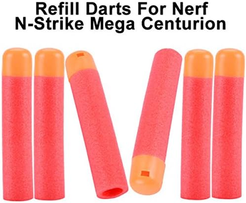 120PCS 9.5cm Refill Darts Sniper Bullet Blaster for Nerf N-strike Mega Dart Refill Pack Centurion Toy Gun