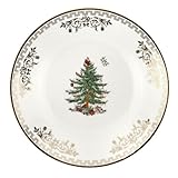 Spode Christmas Tree Gold Bread and Butter Plate, Set of 4